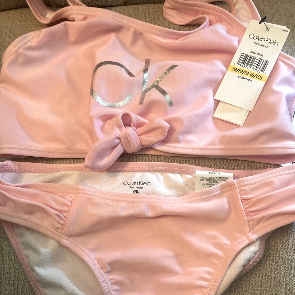Girls Calvin Klein Swimsuit